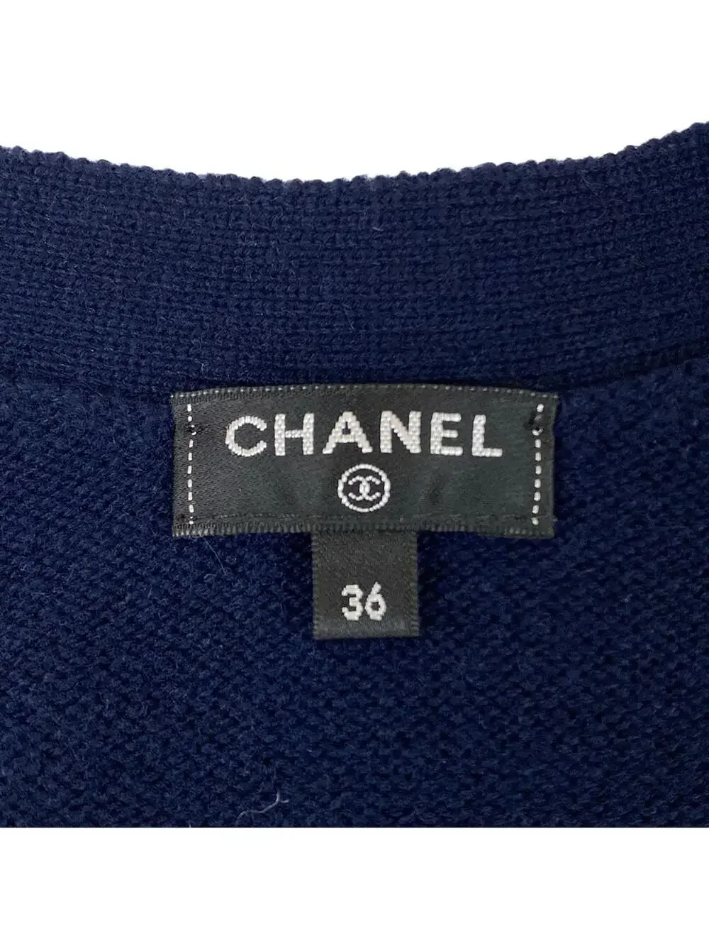 Chanel Navy Light Gray [Outer Material] #295573C13B
